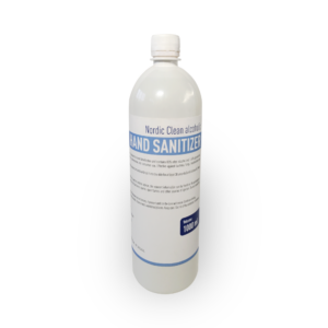 Nordic Clean Alcoholic Hand Sanitizer 1L RRP £10 CLEARANCE XL £1
